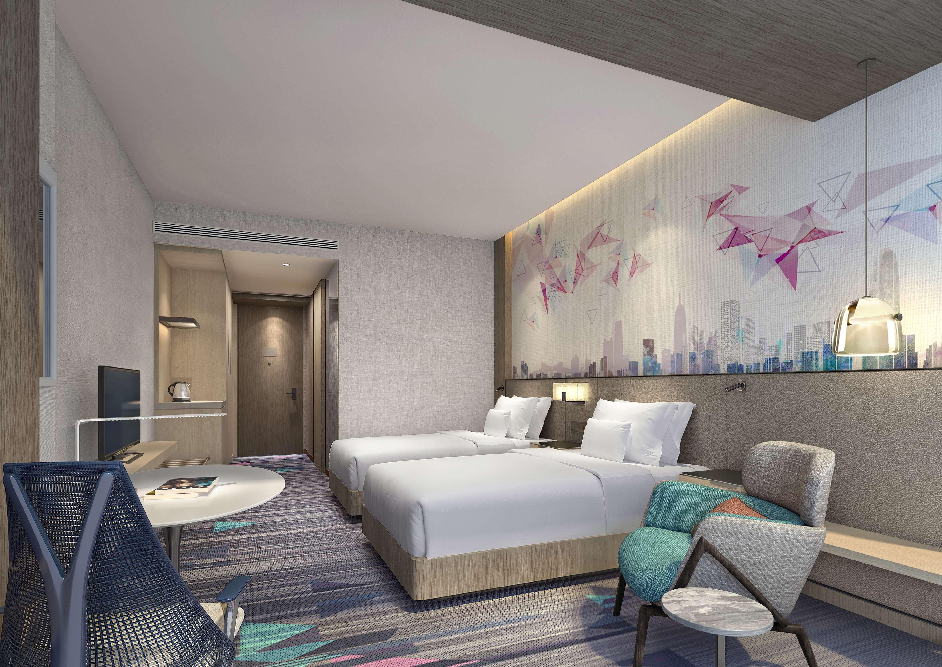 Hilton Garden Inn Shenzhen World Exhibition & Convention Center Eksteriør bilde