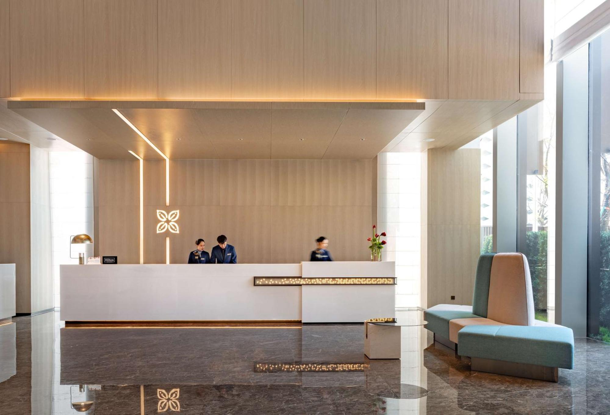 Hilton Garden Inn Shenzhen World Exhibition & Convention Center Eksteriør bilde