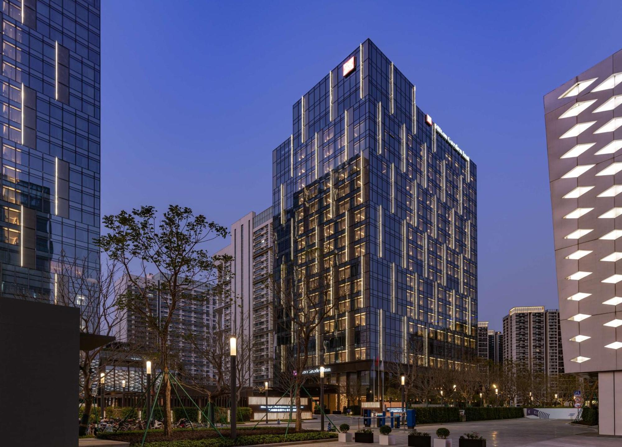 Hilton Garden Inn Shenzhen World Exhibition & Convention Center Eksteriør bilde