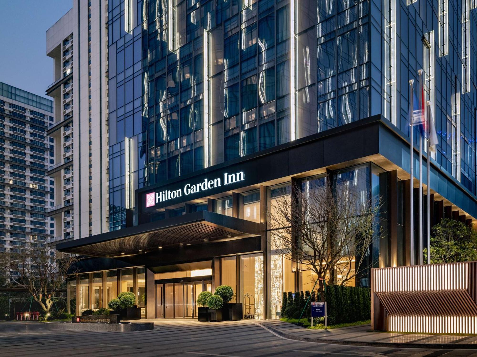 Hilton Garden Inn Shenzhen World Exhibition & Convention Center Eksteriør bilde